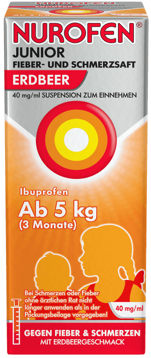 Nurofen® Junior Fieber - Und Schmerzsaft 40 Mg/ml Suspension Zum Einnehmen