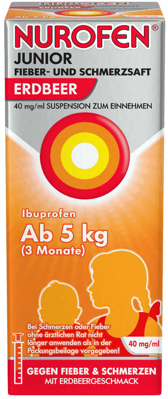 Nurofen® Junior Fieber - Und Schmerzsaft 40 Mg/ml Suspension Zum Einnehmen