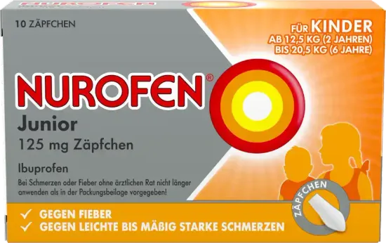 Nurofen Junior 125 Mg Zäpfchen Für Kinder