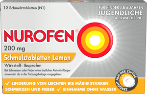 Nurofen® 200 Mg Schmelztabletten Lemon