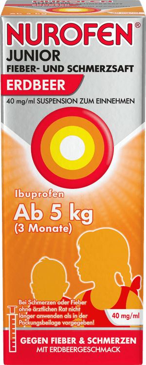 Nurofen® Junior Fieber - Und Schmerzsaft 40 Mg/ml Suspension Zum Einnehmen